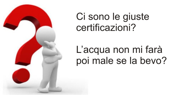 Certificazioni Kalko Tronic  - Potabilità garantita