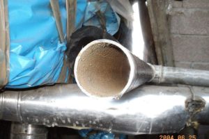 Ispezione tubazioni acqua calda dopo anni di funzionamento Kalko Tronic - No calcare