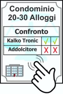 Confronto KT - Addolcitore 20-30 appartamenti